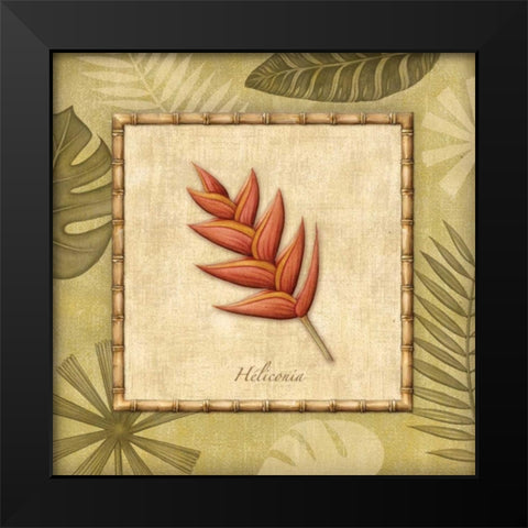 Paradisio I Black Modern Wood Framed Art Print by Audrey, Charlene