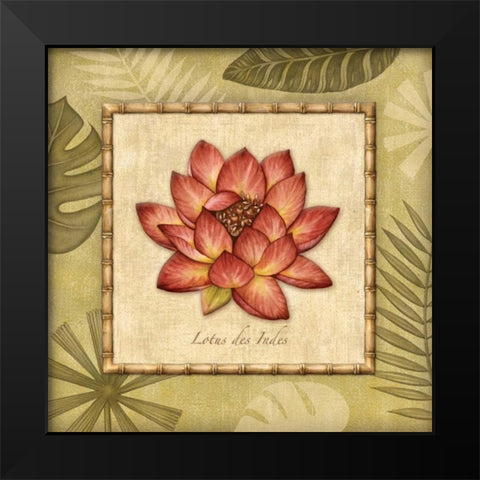 Paradisio III Black Modern Wood Framed Art Print by Audrey, Charlene