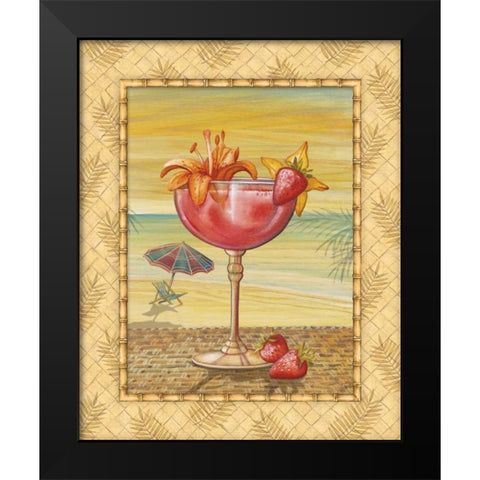 Island Nectar I Black Modern Wood Framed Art Print by Audrey, Charlene