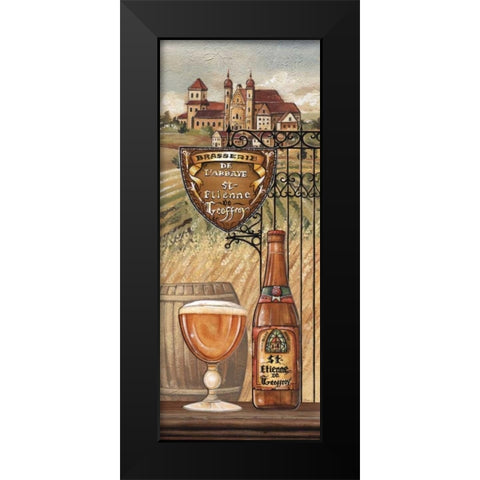 Belgium Beer Black Modern Wood Framed Art Print by Audrey, Charlene