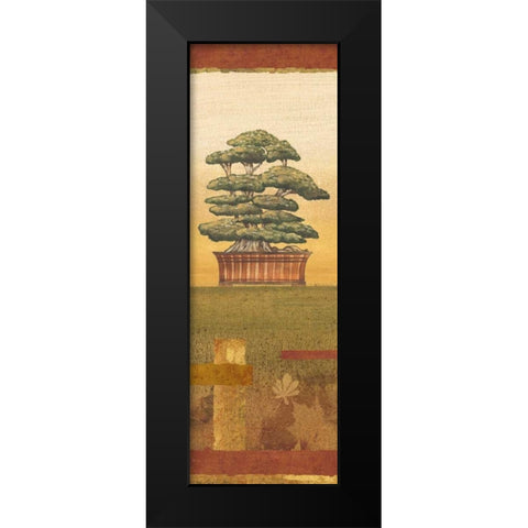 Bonsai II Black Modern Wood Framed Art Print by Audrey, Charlene