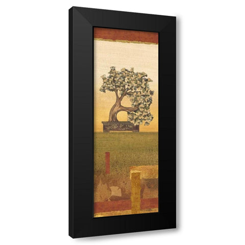 Bonsai III Black Modern Wood Framed Art Print with Double Matting by Audrey, Charlene