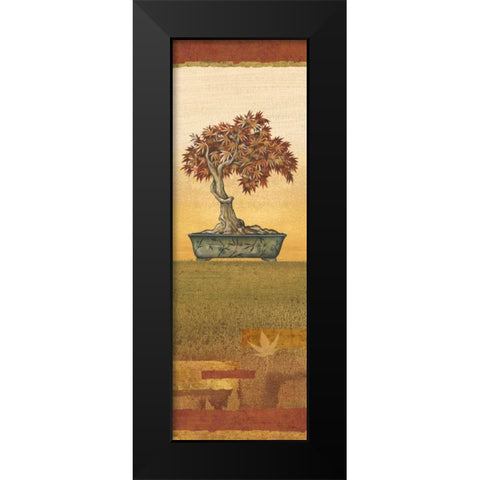 Bonsai IV Black Modern Wood Framed Art Print by Audrey, Charlene