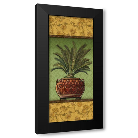 Tropical Plants II Black Modern Wood Framed Art Print by Audrey, Charlene