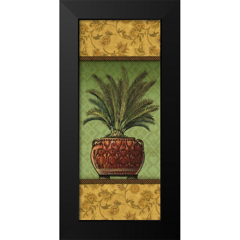 Tropical Plants II Black Modern Wood Framed Art Print by Audrey, Charlene