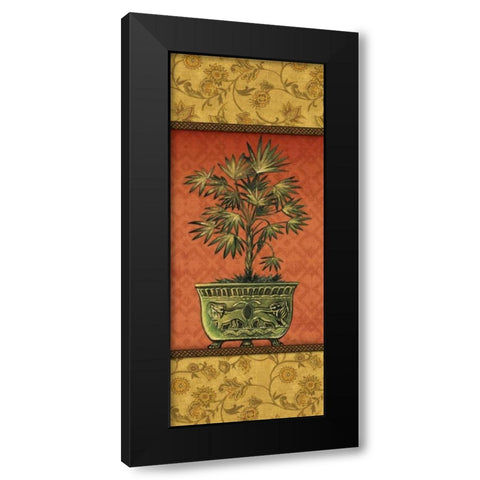 Tropical Plants III Black Modern Wood Framed Art Print by Audrey, Charlene
