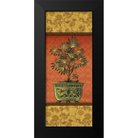 Tropical Plants III Black Modern Wood Framed Art Print by Audrey, Charlene