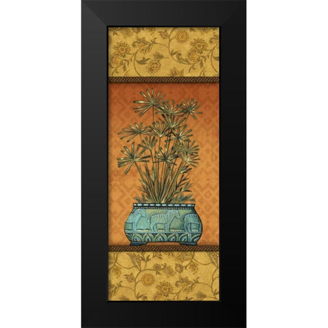 Tropical Plants IV Black Modern Wood Framed Art Print by Audrey, Charlene