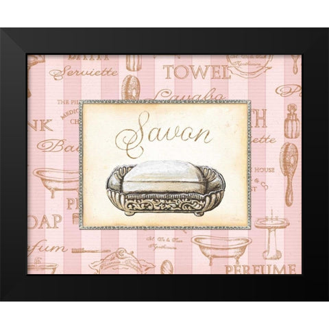 Beaute Feminine III Black Modern Wood Framed Art Print by Audrey, Charlene
