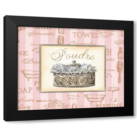 Beaute Feminine IV Black Modern Wood Framed Art Print with Double Matting by Audrey, Charlene