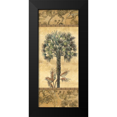 Palmiers II Black Modern Wood Framed Art Print by Audrey, Charlene
