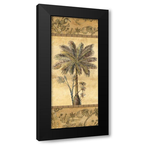 Palmiers IV Black Modern Wood Framed Art Print with Double Matting by Audrey, Charlene