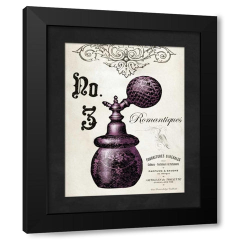 French Perfume 3 Black Modern Wood Framed Art Print by Babbit, Gwendolyn