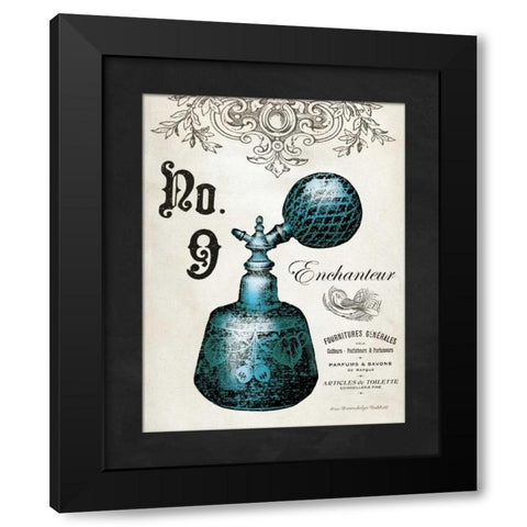 French Perfume 9 Black Modern Wood Framed Art Print with Double Matting by Babbit, Gwendolyn