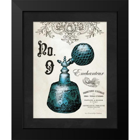 French Perfume 9 Black Modern Wood Framed Art Print by Babbit, Gwendolyn