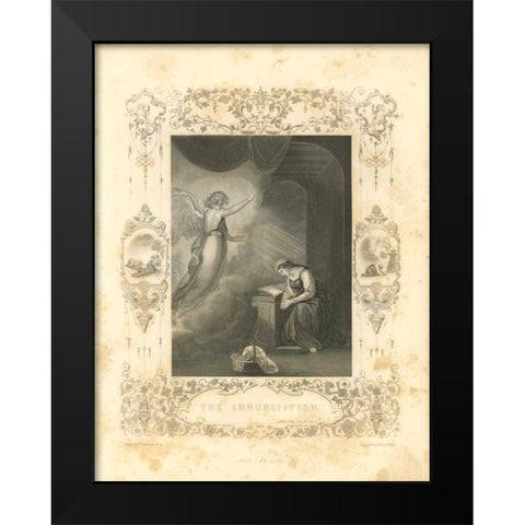 Faith Engraving VI Black Modern Wood Framed Art Print by Babbitt, Gwendolyn