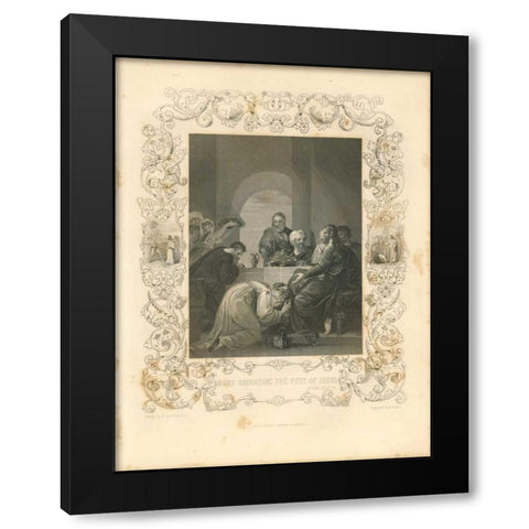 Faith Engraving VII Black Modern Wood Framed Art Print by Babbitt, Gwendolyn