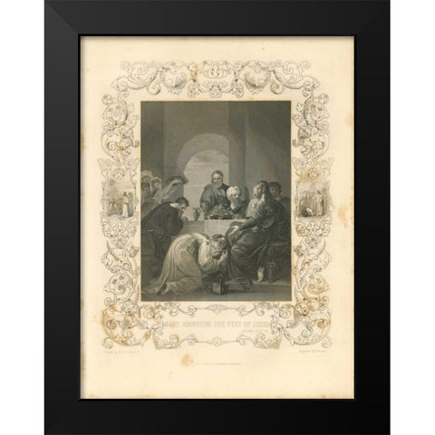 Faith Engraving VII Black Modern Wood Framed Art Print by Babbitt, Gwendolyn