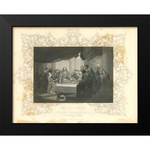 Faith Engraving IX Black Modern Wood Framed Art Print by Babbitt, Gwendolyn