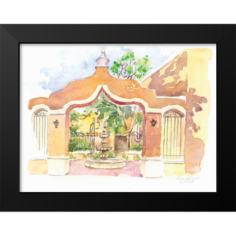 Cozomel I Black Modern Wood Framed Art Print by Babbitt, Gwendolyn