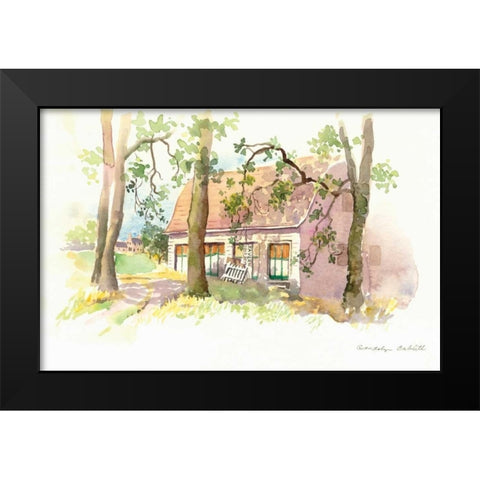 Janes Barn I Black Modern Wood Framed Art Print by Babbitt, Gwendolyn