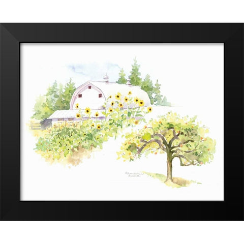 Ridgefield Barn III Black Modern Wood Framed Art Print by Babbitt, Gwendolyn
