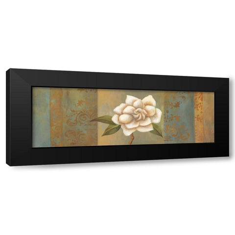 Magnolia Branch I Black Modern Wood Framed Art Print with Double Matting by Belamar, Ella