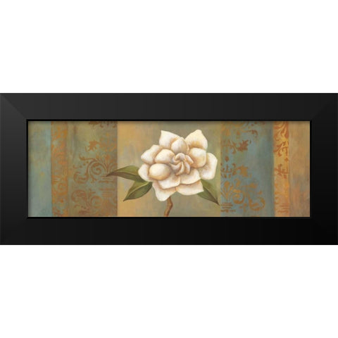Magnolia Branch I Black Modern Wood Framed Art Print by Belamar, Ella