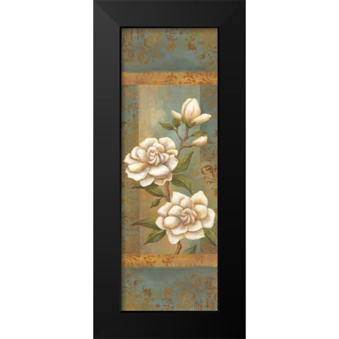 Magnolia Trio I Black Modern Wood Framed Art Print by Belamar, Ella