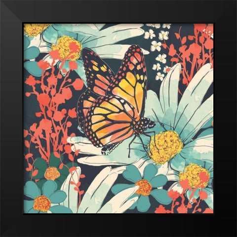 Monarch I Black Modern Wood Framed Art Print by Berrenson, Sara