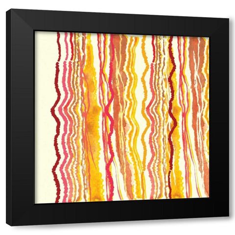 Desert Sunrise I Black Modern Wood Framed Art Print with Double Matting by Berrenson, Sara