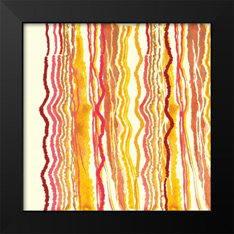 Desert Sunrise I Black Modern Wood Framed Art Print by Berrenson, Sara
