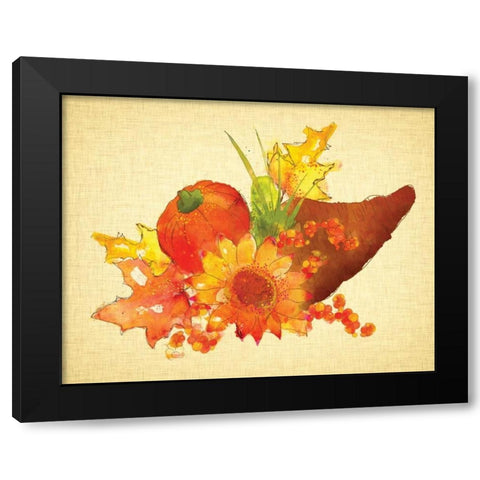Cornucopia Black Modern Wood Framed Art Print with Double Matting by Berrenson, Sara