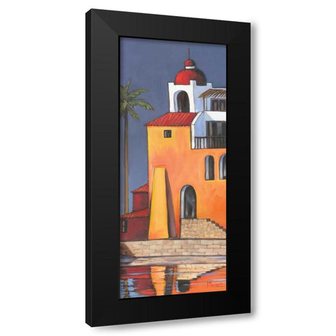 Casita II Black Modern Wood Framed Art Print with Double Matting by Brent, Paul