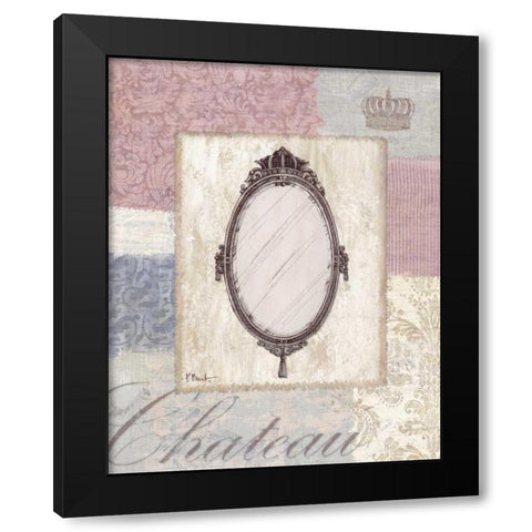 Boutique de Paris I Black Modern Wood Framed Art Print with Double Matting by Brent, Paul