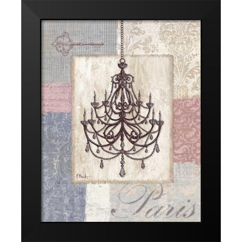 Boutique de Paris II Black Modern Wood Framed Art Print by Brent, Paul