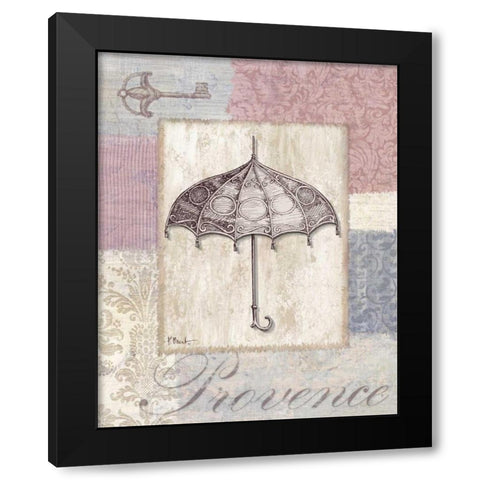 Boutique de Paris IV Black Modern Wood Framed Art Print with Double Matting by Brent, Paul