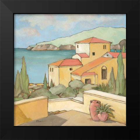 Torrino II Black Modern Wood Framed Art Print by Brent, Paul