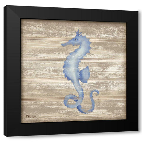 Providence II Black Modern Wood Framed Art Print with Double Matting by Brent, Paul