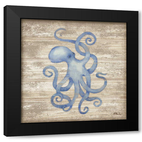 Providence III Black Modern Wood Framed Art Print with Double Matting by Brent, Paul