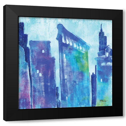 Manhattan IV Black Modern Wood Framed Art Print by Brent, Paul