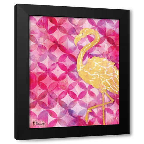 St. Croix II Black Modern Wood Framed Art Print with Double Matting by Brent, Paul