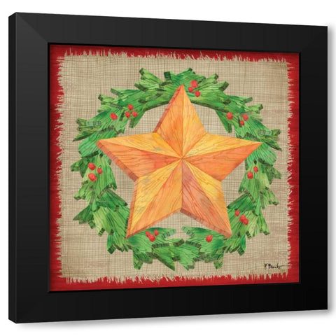 Carpentry Christmas I Black Modern Wood Framed Art Print with Double Matting by Brent, Paul