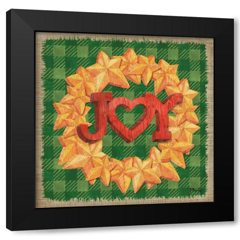 Carpentry Christmas II Black Modern Wood Framed Art Print with Double Matting by Brent, Paul