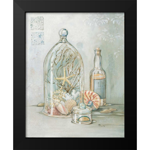 Amenities I Black Modern Wood Framed Art Print by Brent, Paul