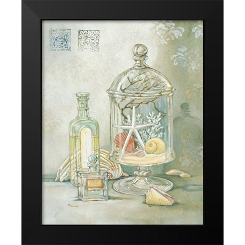 Amenities II Black Modern Wood Framed Art Print by Brent, Paul