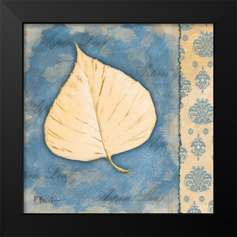 Leaf Oasis II Black Modern Wood Framed Art Print by Brent, Paul