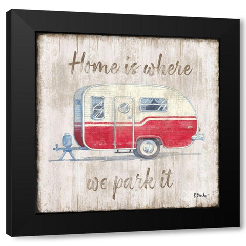 Land Drifter I Black Modern Wood Framed Art Print by Brent, Paul
