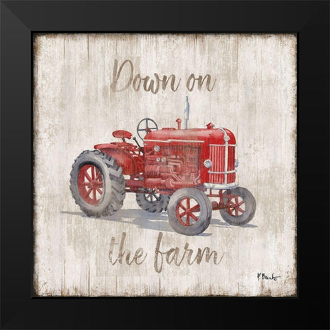 Land Drifter II Black Modern Wood Framed Art Print by Brent, Paul