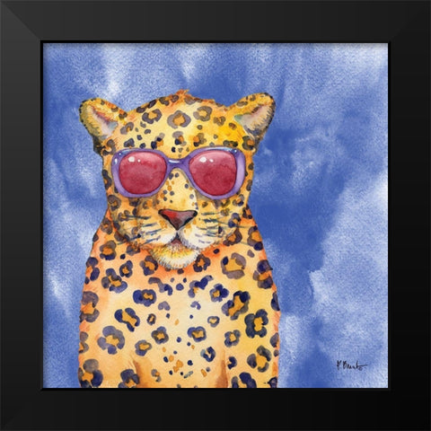 Sunny Farm V Black Modern Wood Framed Art Print by Brent, Paul